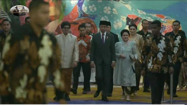 Presiden Jokowi Jadi Saksi Nikah Aaliyah dan Thariq Halilintar