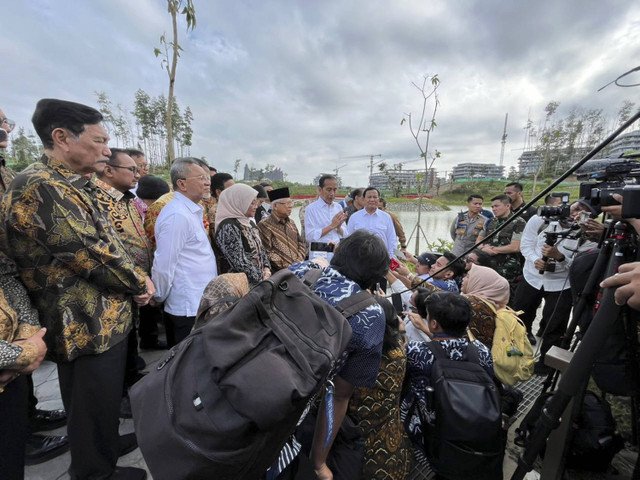 Hari Ini Jokowi Pimpin Sidang Kabinet Perdana di IKN