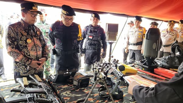Polda Lampung Gelar Apel Pasukan Pengamanan Pilkada 2024 di Lampung