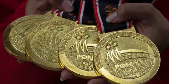 Update Perolehan Medali PON XXI, Lampung Terlempar di Urutan ke-6, Jawa Timur Masih Perkasa
