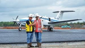 Numpang Pesawat Jet Menhub Budi Karya Sumadi  Kunjungi IKN