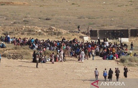 Bentrok Internal Akibatkan Ribuan Warga Suriah Mengungsi ke Lebanon