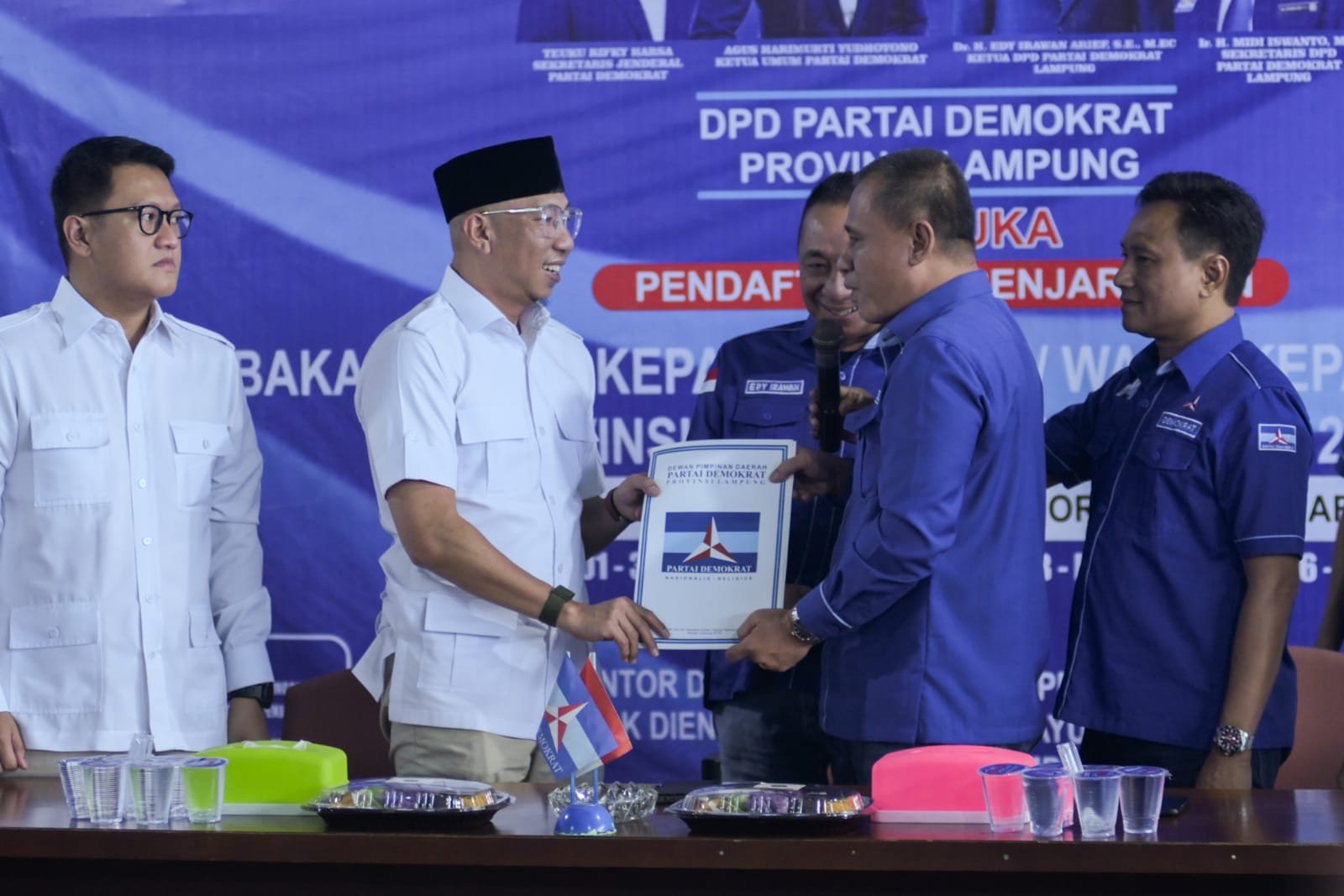 DPD Gerindra Lampung Buka Peluang Koalisi dengan DPD Demokrat di Pilgub 2024