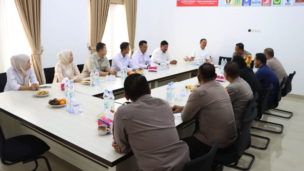 Kapolres Tuba Silaturahmi ke Tiga Parpol Jelang Pilkada Serentak 2024