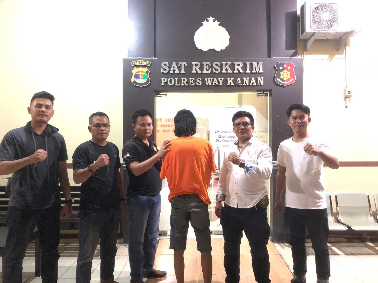 Tekab 308 Polsek Negeri Besar Ringkus Pelaku Pencuri Mobil Milik PT BMM