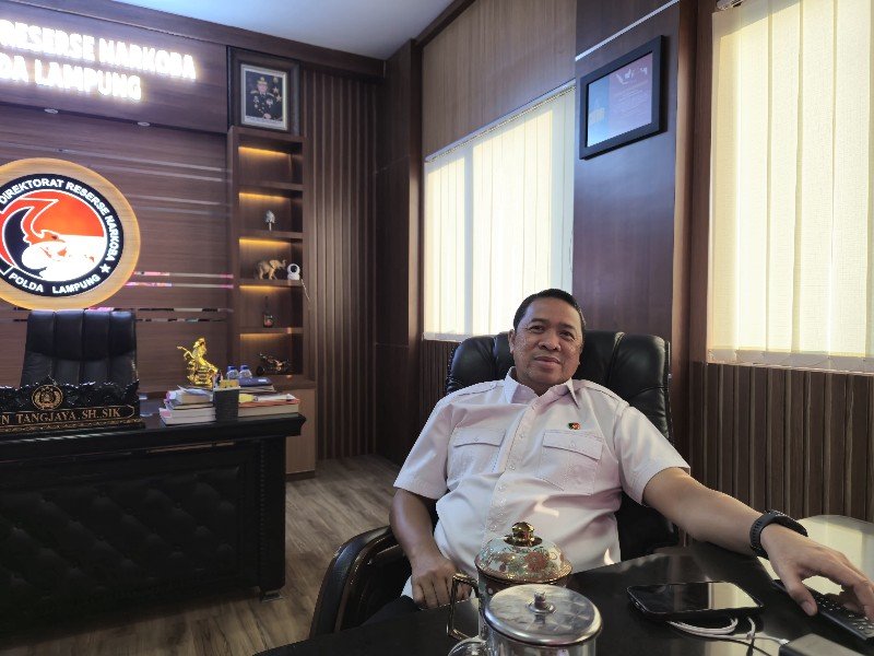 Dirresnarkoba Polda Lampung Benarkan Bareskrim Polri Ringkus DPO Pemilik Sabu 70 Kg di Bakauheni