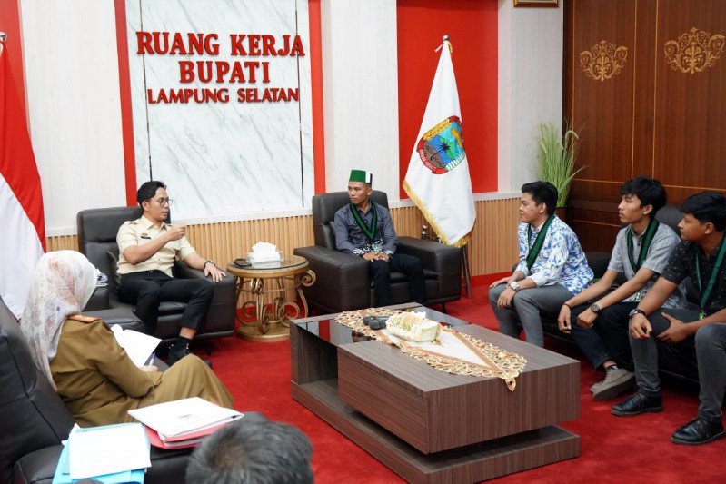 Terima Audensi HMI, Egi Tegaskan HMI  Jangan Jadikan Organisasi Profosal