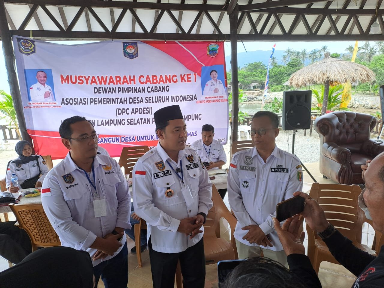 Muhammad Yani Nahkodai Apdesi Kabupaten Lamsel Periode 2025-2030