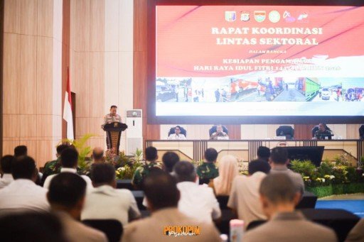 Rakor Lintas Sektoral dalam Rangka Kesiapan Pengamanan Idul Fitri 1447 H