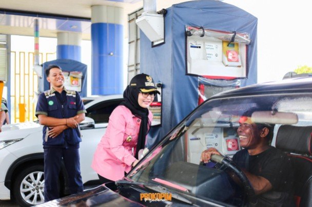 Nanda Terjun Langsung  Cek Kesiapan Pos Pengamanan Arus Mudik Lebaran 2026