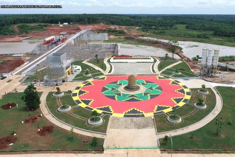 Jokowi Resmikan Bendungan Margatiga di Lampung, yang Telan Anggaran Nyaris 1 Triliun