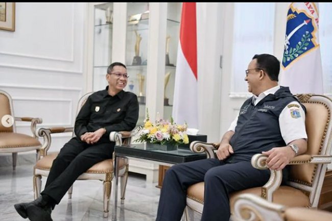 Tak Ingin Dikambinghitamkan, PJ Gubernur DKI Heru Budi Sindir Anies Baswedan