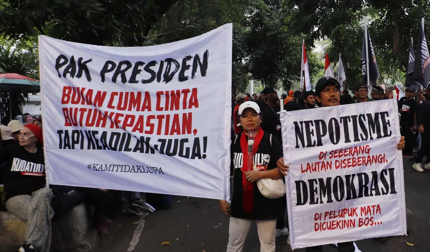 Komnas HAM Turun Gunung Pantau Langsung Demo 'Kawal Putusan MK'