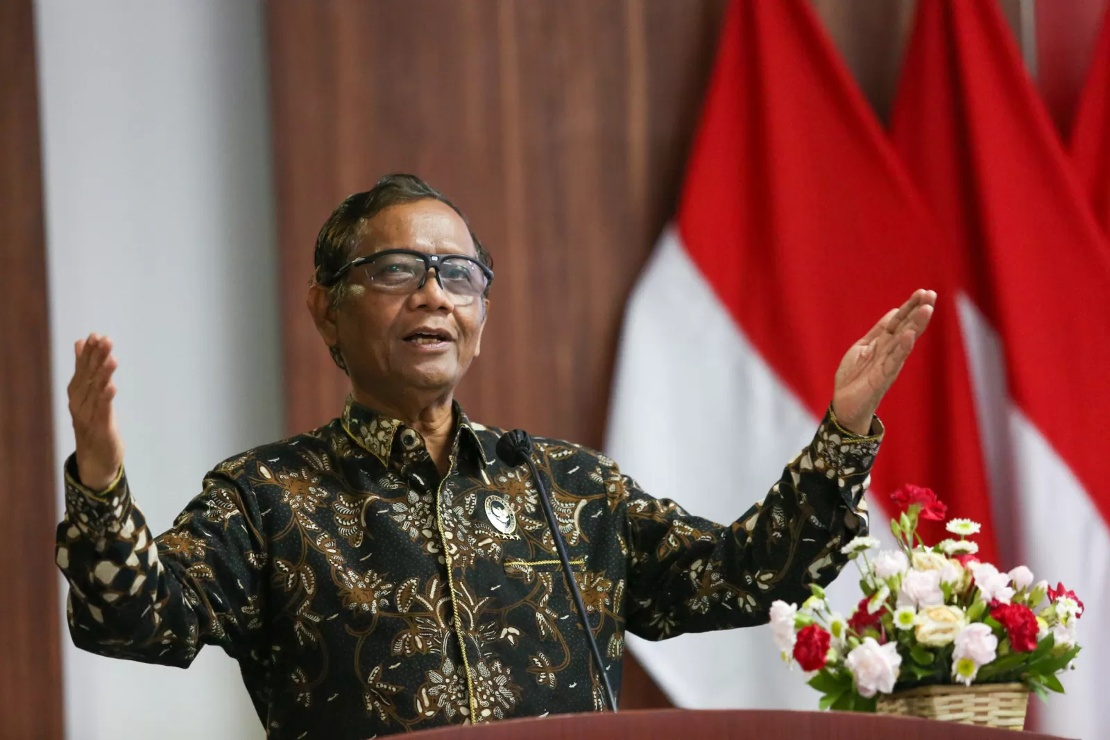 Mahfud MD Minta Pimpinan Parpol dan DPR Tetap pada Koridor Konstitusi