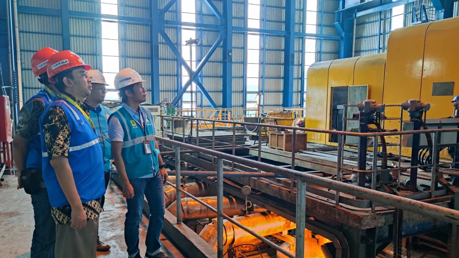 Pastikan Pasokan Listrik di Lampung, GM PLN Kunjungi PLTU Sebalang dan PLTU Tarahan