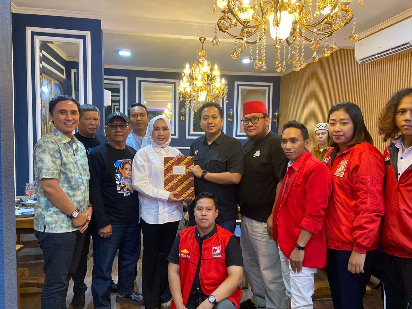 Putri Maya Kembalikan Berkas Pencalonan, DPD PSI Bandarlampung : Yang Penting Satu Visi Misi