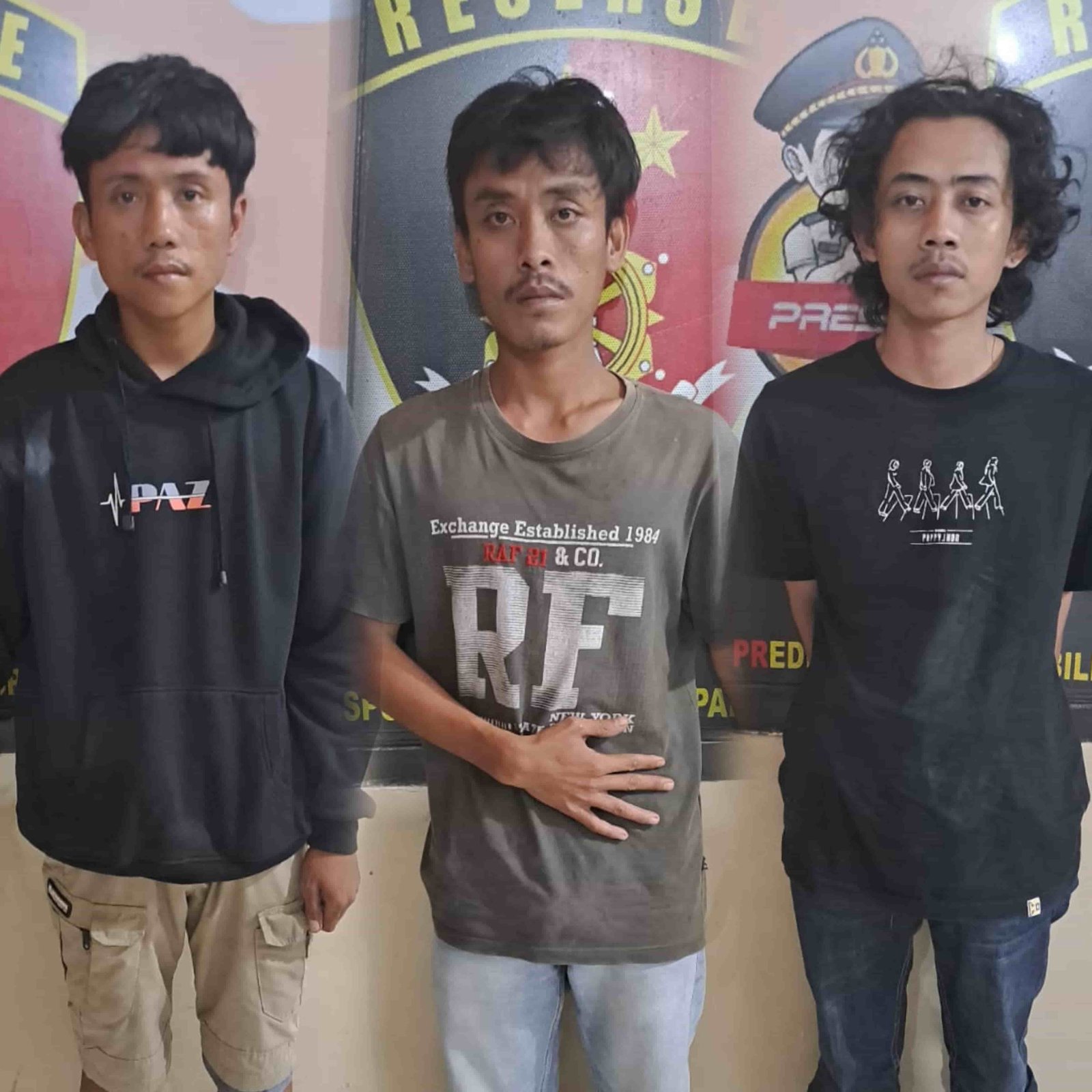 Tiga Pelaku Jambret HP Anak Kecil Dibekuk Polisi