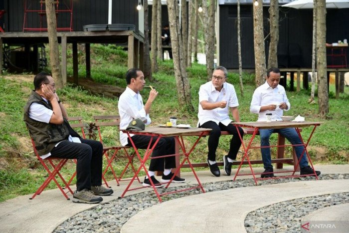 Ngantor di IKN Menu Sarapan Presiden Jokowi Dua Hari Berturut-turut Dikasih Soto