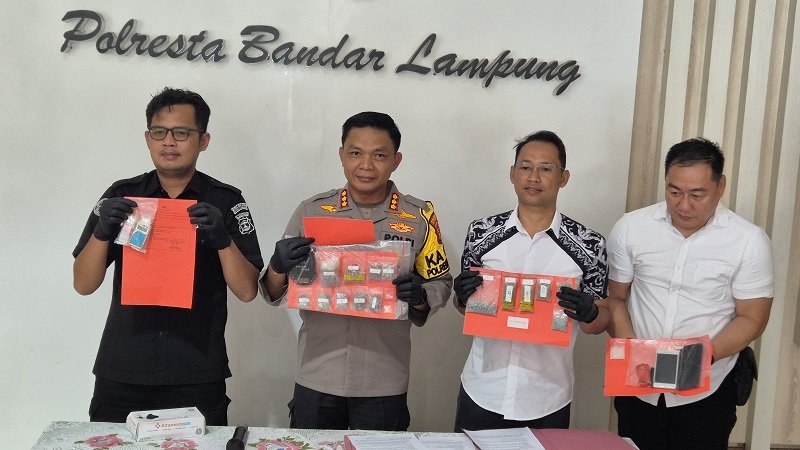 Sat Narkoba Polresta Ringkus 5 Pelaku Penyalahgunaan Narkoba, Amankan 890 Butir Ektacy