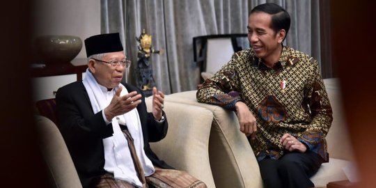Ma'ruf Amin Ditunjuk Sebagai Plt Presiden