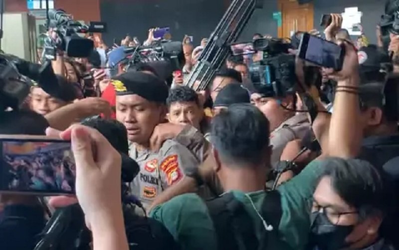 Gegara Teriakan Kata Koruptor, Jurnalis Kompas TV Dianiaya Pendukung Mantan Mentan SYL