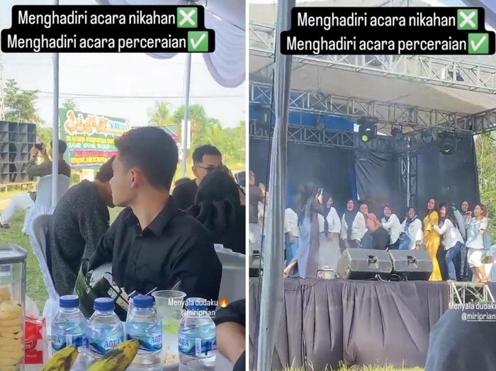 Pesta Acara Perceraian Bak Resepsi Pernikahan di Pringsewu Lampung Viral, 'Menyala Dudaku'